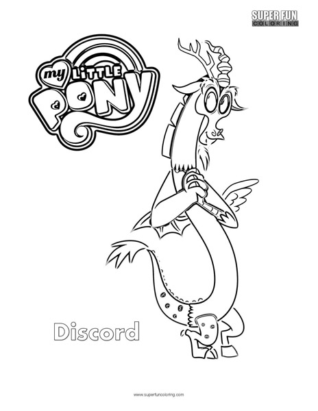 Discord Coloring Pages 1